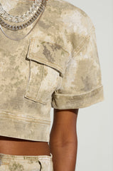 READY FOR WHATEVER CAMO SHORT SLEEVE SHIRT