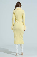 READY FOR SPRING KNIT MIDI DRESS