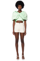 RED CARPET READY STATEMENT TOP