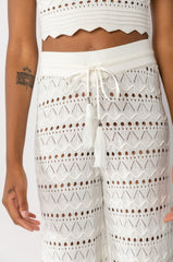 RESORT READY CROCHET WIDE LEG PANT