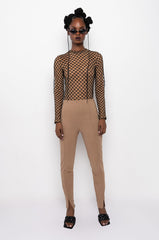 RISKAY BUSINESS MESH LONG SLEEVE BODYSUIT